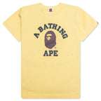 Kid's College Tee - Yellow