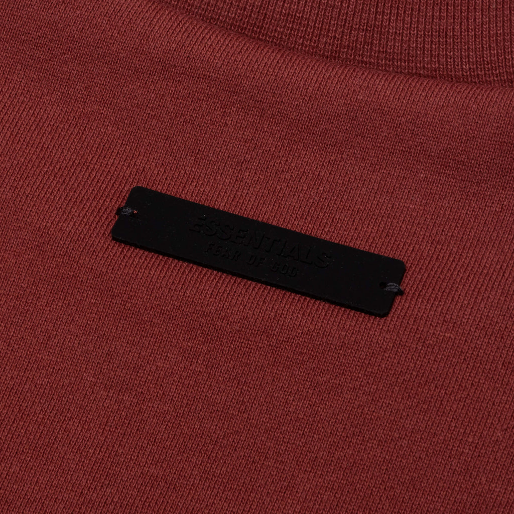 Kid's Fleece Crewneck - Crimson