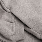 Kid's Fleece Hoodie - Heather Gray
