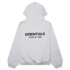 Kid's Fleece Hoodie - Light Heather Gray