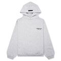 Kid's Fleece Hoodie - Light Heather Gray