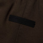 Kid's Heavy Fleece Soccer Short - Brown