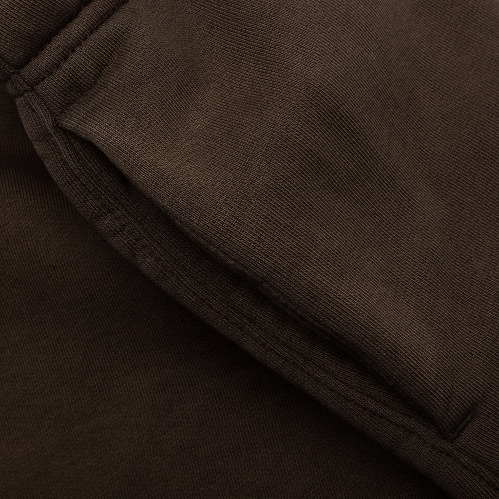 Kid's Heavy Fleece Soccer Short - Brown