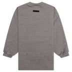 Kid's Heavy Long Sleeve Tee - Heather Gray