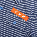 Kid's Hickory Baby Milo Patch S/S Shirt - Navy