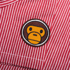 Kid's Hickory Baby Milo Patch S/S Shirt - Red