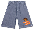 Kid's Hickory Milo Patch Painter Shorts - Navy