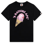 Kid's Ice Cream Tee - Black