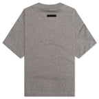 Kid's Jersey Crewneck Tee - Heather Gray