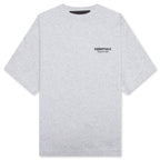 Kid's Jersey Crewneck Tee - Light Heather Gray
