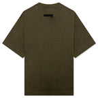 Kid's Jersey Crewneck Tee - Olive
