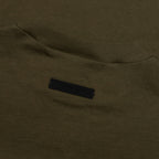 Kid's Jersey Crewneck Tee - Olive