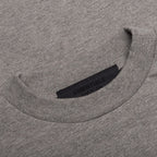 Kid's Jersey Crewneck Tee- Heather Gray