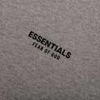 Kid's Jersey Crewneck Tee- Heather Gray
