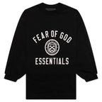 Kid's Jersey Long Sleeve Tee - Black