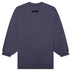 Kid's Jersey Long Sleeve Tee - Marine
