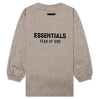 Kid's Jersey Long Sleeve Tee - Heather Gray