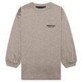 Kid's Jersey Long Sleeve Tee - Heather Gray