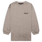 Kid's Jersey Long Sleeve Tee - Heather Gray
