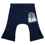 Kid's Milo Face Baby Pants - Navy