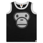Kid's Milo Face Tank Top - Black