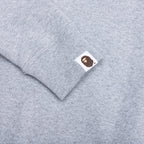 Kid's Milo Shark Zip Double Hoodie - Gray
