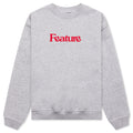 Kids Academy Crewneck - Heather Grey