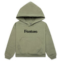 Kids Academy Hoodie - Oil Green