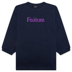 Kids Academy L/S T-Shirt - Navy Blazer