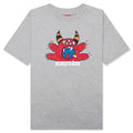 Kids Cookie Monster S/S - Heather Gray