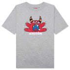 Kids Cookie Monster S/S - Heather Gray