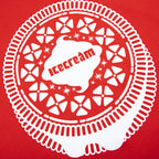 Kids Double Dip S/S Tee - Fiery Red