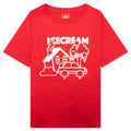 Kids Home S/S Tee - Racing Red