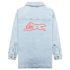 Kids Oversized Waterfall Shirt Jacket - Fresh Air