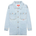 Kids Oversized Waterfall Shirt Jacket - Fresh Air