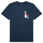 Kingpin Pigment Dyed Tee - Navy