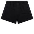 Knitted Panel Shorts - Black