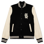 King Letterman Jacket - Black