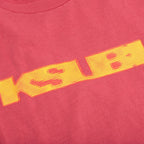 Pixel Sign Biggie Sundown S/S Tee - Red