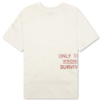 Survive Biggie S/S Tee - Chalk