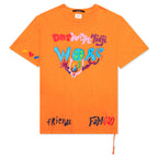 Ksubi x HidjiWorld ILY Biggie S/S Tee - Orange
