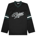 L/S Detroit Mesh T-Shirt - Black/Conifer/Wax