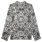 L/S Printed Woven - Black