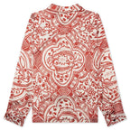 L/S Printed Woven - Brick
