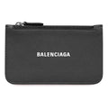 (WMNS) Balenciaga Cash Large Long Coin And Card Holder 'Black' 6371301IZI31090