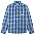 Lau Plaid Shirt Jacket - Blue