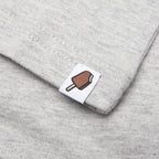 Kids Lava Flag S/S Tee - Heather Grey