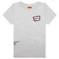 Kids Lava Flag S/S Tee - Heather Grey