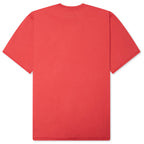 Lazy S/S Tee - Washed Red