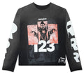 Left Out Enemy L/S Tee - Vintage Black